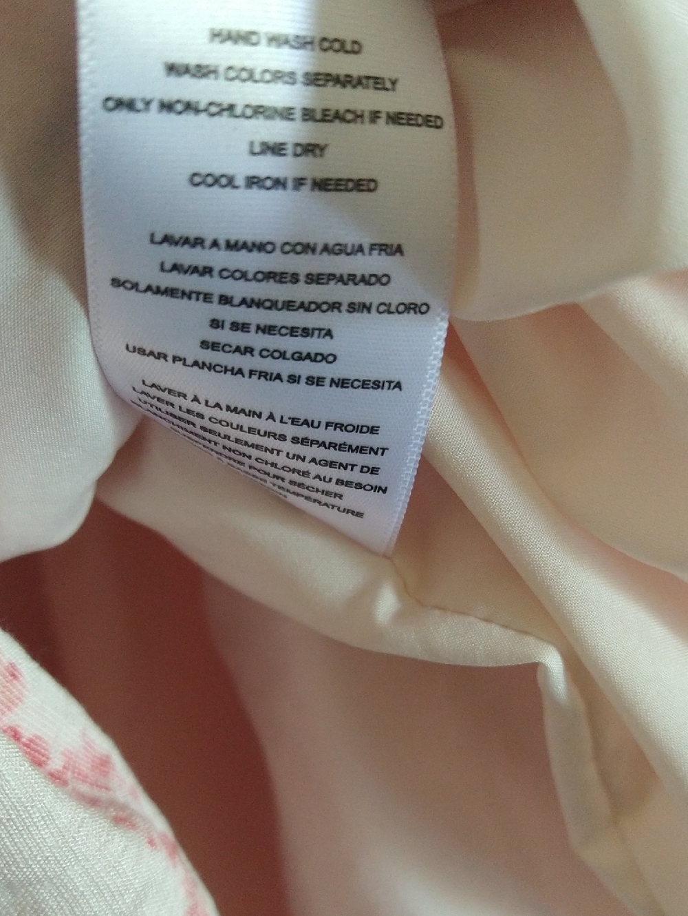 Taylor Red & White Floral Button-Front Dress Size 16 - Picture 5 of 7